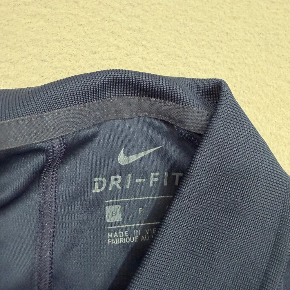 Nike Dri-FIT Michigan Recreational Sports Polo Shirt Small Wolverines Blue NWOT